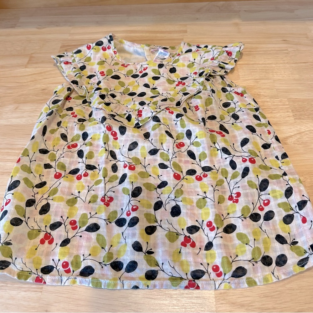 Bonpoint girls blouse sz 4